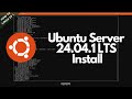 Ubuntu Server 24.04.1 LTS Install