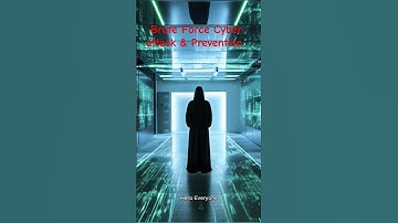 Brute Force Attack Explained: Simple Steps to Secure Your Passwords.  #short #bruteforceattack