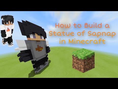 Minecraft: Sapnap Statue Tutorial 