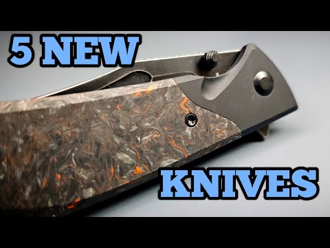 5 New Knives From 5 Different Companies