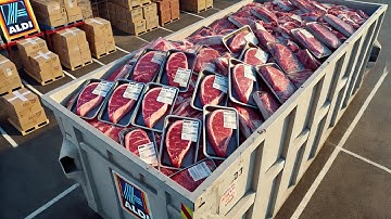 Afvalcontainerduiken Aldi #731