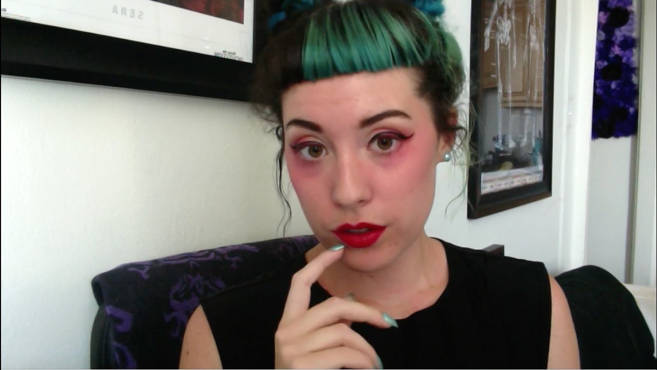 twenty one pilots inspired red eye makeup youtube