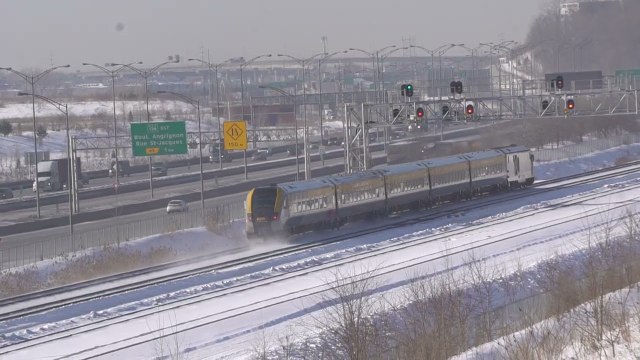 VIA en direction de l'ouest