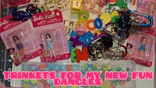 STARTING NEW FUN TRINKET DANGLES #trinkets #FUN