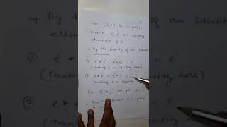 Uniqueness Of Identity And Inverse Elements Group Theory Group Theorems Simple Proofs