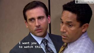 The Office: Season 3 Episode 1\/ Michael Kisses Oscar