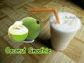 Thai Foods | Coconut smoothie | coconut juice