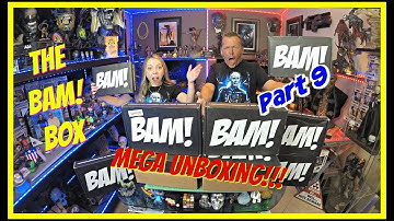 The BAM! Box MEGA Unboxing!! | Part 9 | PoP Culture Box |10.18 | Guru Reviews