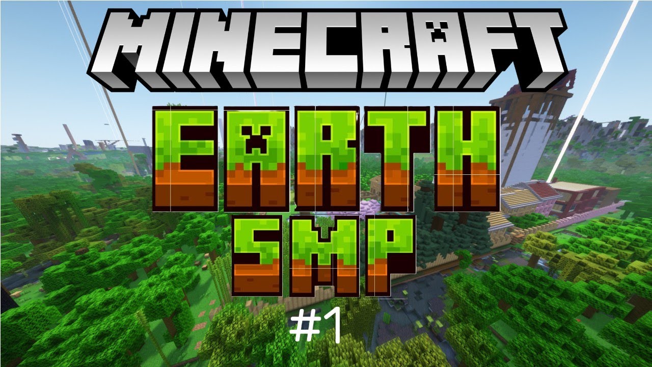 pokazywanie działki na craftmc EarthSMP #1 - YouTube