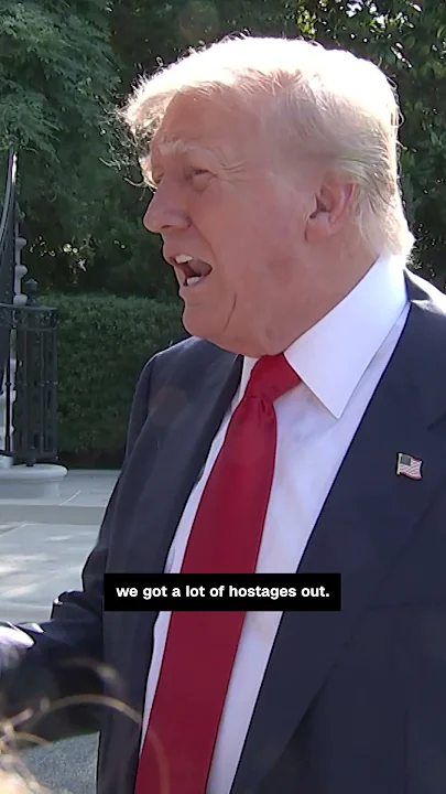 Trump tells Israel to ‘finish the job’ against Hamas