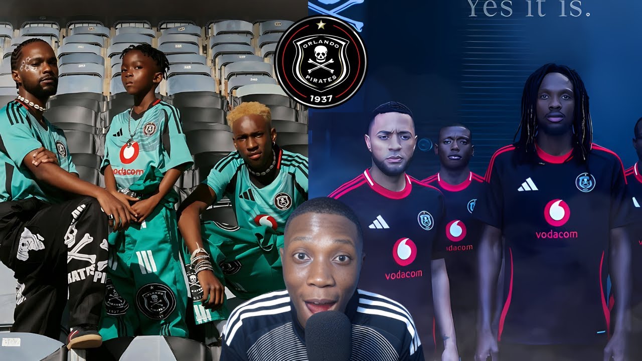ORLANDO PIRATES HOME & AWAY JERSEY CONFIRMED FOR NEXT SEASON