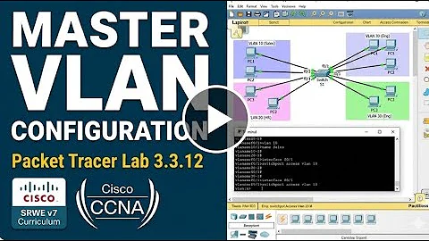 Packet Tracer 3.3.12 - Watch VLANs in Action Step by Step!