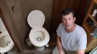 How to Use an RV Toilet Without Making a Mess
