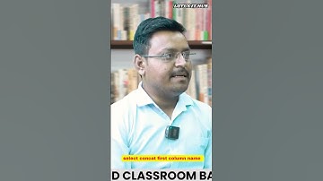 What is the concat  function in SQL II  Built in function in SQL II SQL Mock interview