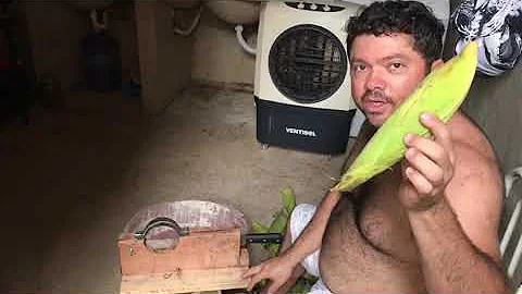 Como fazer guilhotina para cortar espiga de milho?