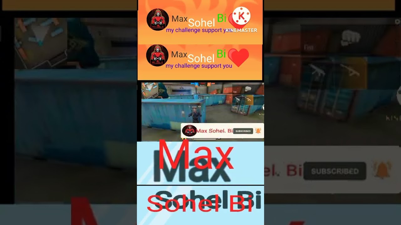 Max Sohel Bi Bhai sab log support karo milkar