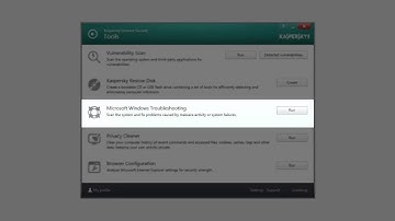 How to use Tools in Kaspersky Internet Security 2014