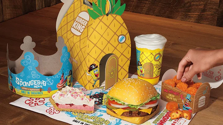 🔥 Burger King Launches SpongeBob Movie Menu — Krabby Whopper, Tots & More!