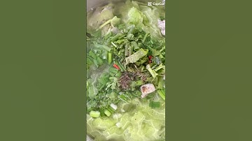 Canh khổ qua cá thác lác giải nhiệt mùa hè