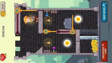 How to loot game level 316