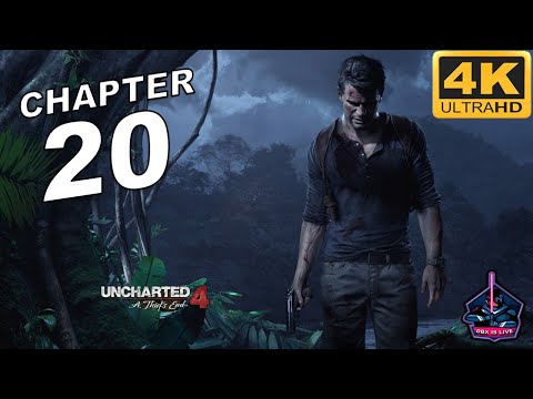 👑 uncharted 4 A thief's end 👉 PART 20 ( No Escape ) #gameplay #walkthrough #4kvideo
