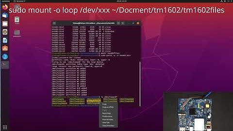 Access files on TM1602 modem.