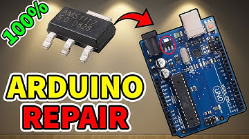 Very Easy Repair An Arduino Uno board||Voltage Regulator IC||AMS1117||Electronic Technology||