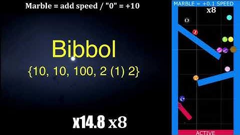 numbers 1 to absolute infinity by marbles balls - my speed is to 8