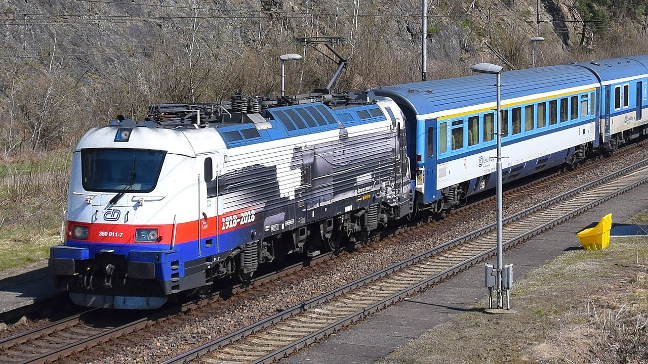 Vlaky (+ ODKLONY) Ronov nad Sázavou - 27.4.2021 / Czech Trains Ronov nad Sázavou
