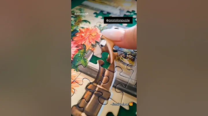 Anatolian Puzzle ve #puzzlevecraft