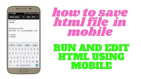 How To Write/Edit and Run HTML in Android Phone । HTML in Mobile Phone | TrebEdit Mobile HTML Editor