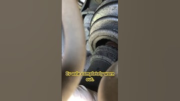 Bad cv axle. #carmaintenance #automobile #carrepair #mechanic