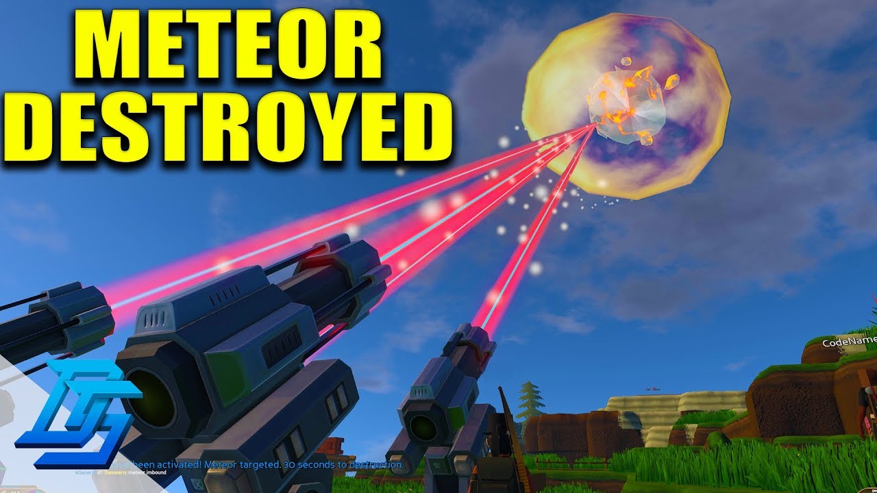 meteor shooting game