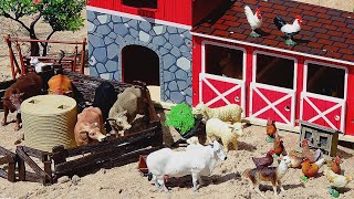 Fun Farm Barnyard Animal Figurines
