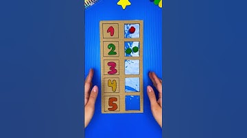 Mom’s Clever Counting Game for Kids! 🔢🧠🎉 #DIY #math #kidslearning