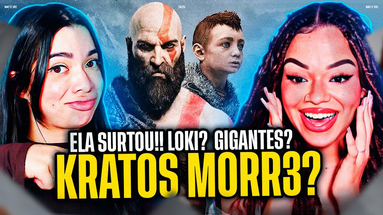 Sessão Spoiler - A História de GOD OF WAR (2018) | Nat e Vic MV [REACT]