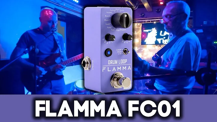 FLAMMA FC01 Looper & Drum Machine - Reggae Rhythm Live Test [GUITAR PEDAL EFFECTS]