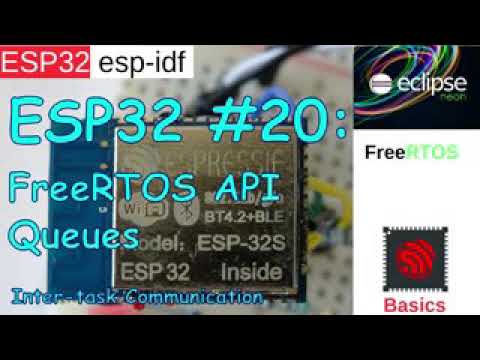 FreeRtos- ITC Queues-ESP32