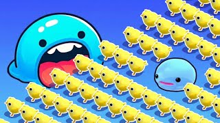 Super Slime - Black Hole .io - MAX LEVEL Gameplay! NEW GAME! screenshot 5