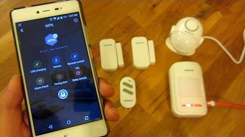 BIBENE WiFI Home Security | How to Set a Schedule to Arm and Disarm Alarm