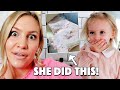 SHE RUINED THE CARPET IN HER ROOM!