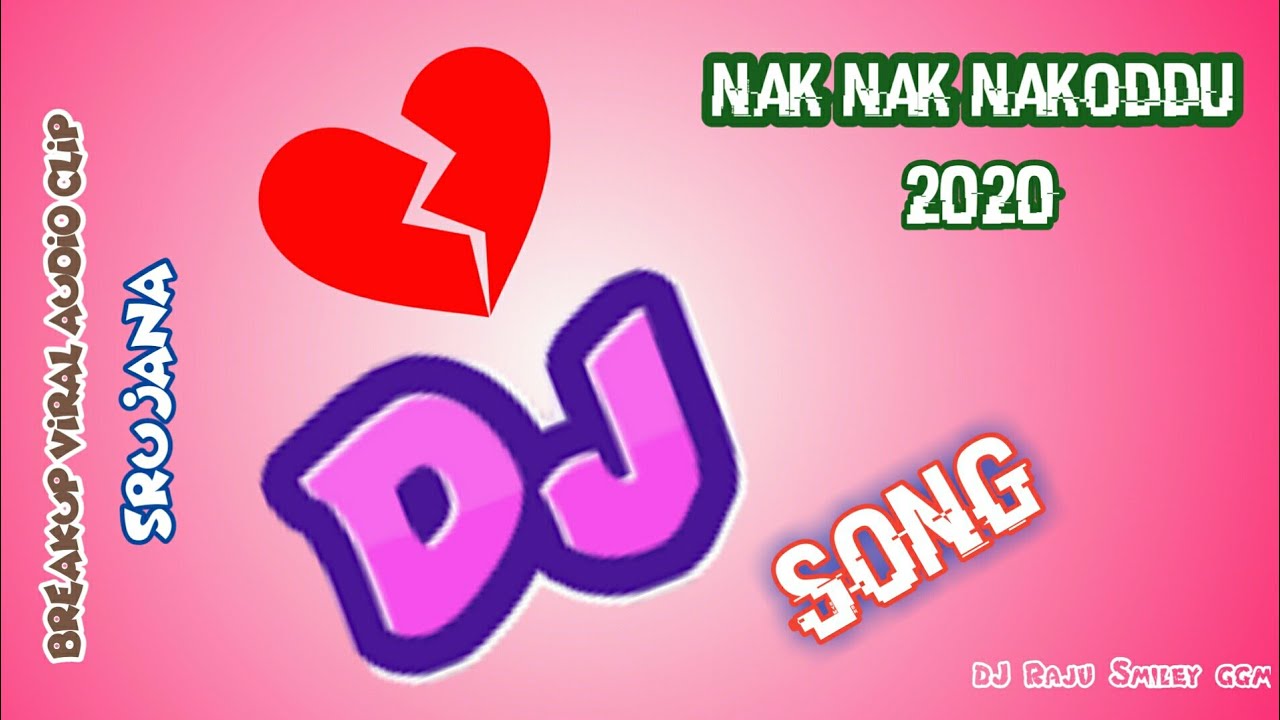 Srujana Full Song Audio Clip Breakup Song  DJ Raju Smiley Ggm