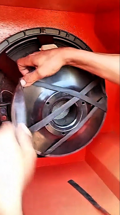 Fungsi Speaker Diikat Tali Karet Apa Ya ❓ #soundsystem #soundhoreg #speaker