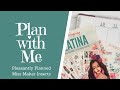 PLAN WITH ME | Pleasantly Planned Inserts : Miss Maker | Social Media Planner | Oct 10-16