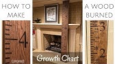 DIY Growth Chart / Oversized Ruler - YouTube