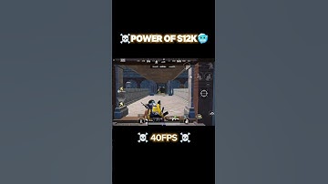 POWER OF S12K 🙀🥶.#bgmi #pubgmobile #trending #gaming #mobilegame #pubg #shorts #shortvideo #music