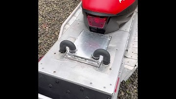 POLARIS IQR 600 TRAIL CONVERTED RACE SLED.