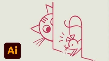 Draw Along with Kyle T. Webster - Cat & Mouse! | Adobe Creative Cloud