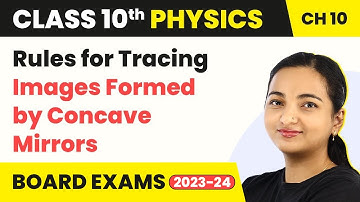 Rules for Tracing Images Formed by Concave Mirrors - Light:ReflectionAndRefraction |Class 10 Physics