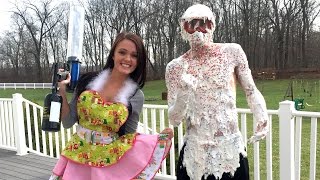 HUMAN CAKE CHALLENGE!!